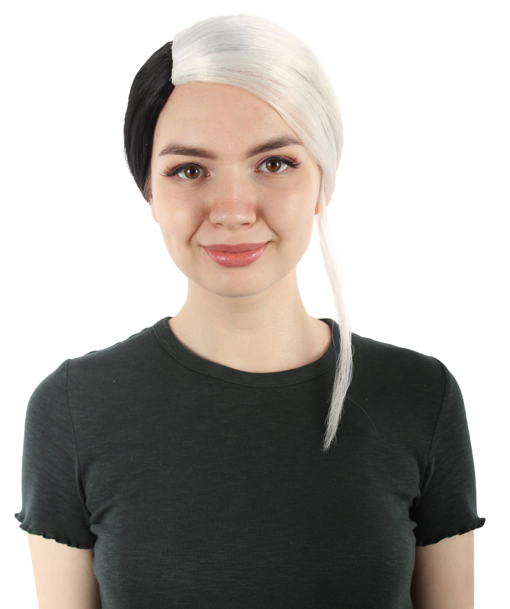 White/Black Premium Celebrity Wig