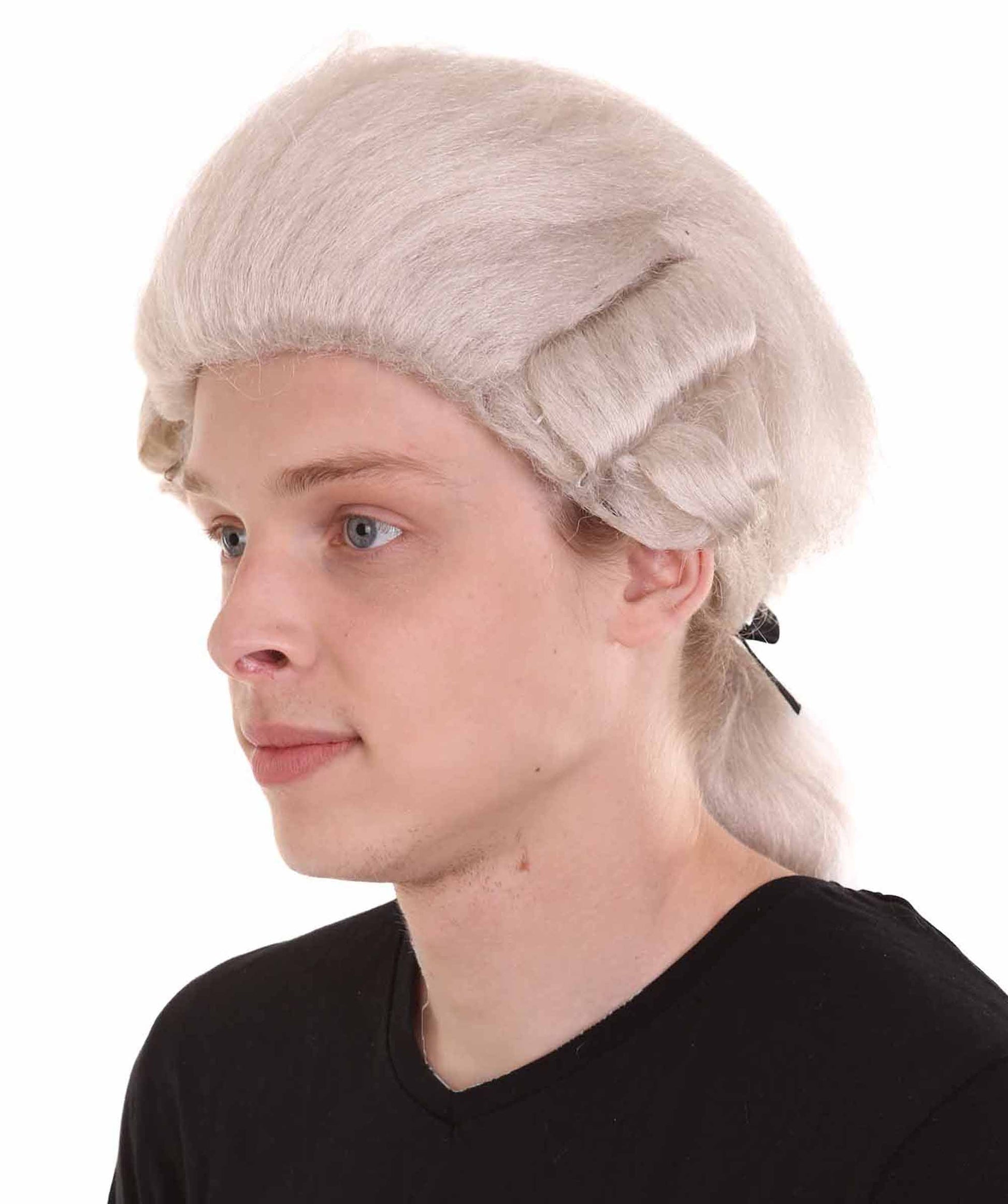 Blonde Colonial Short Men Wig 