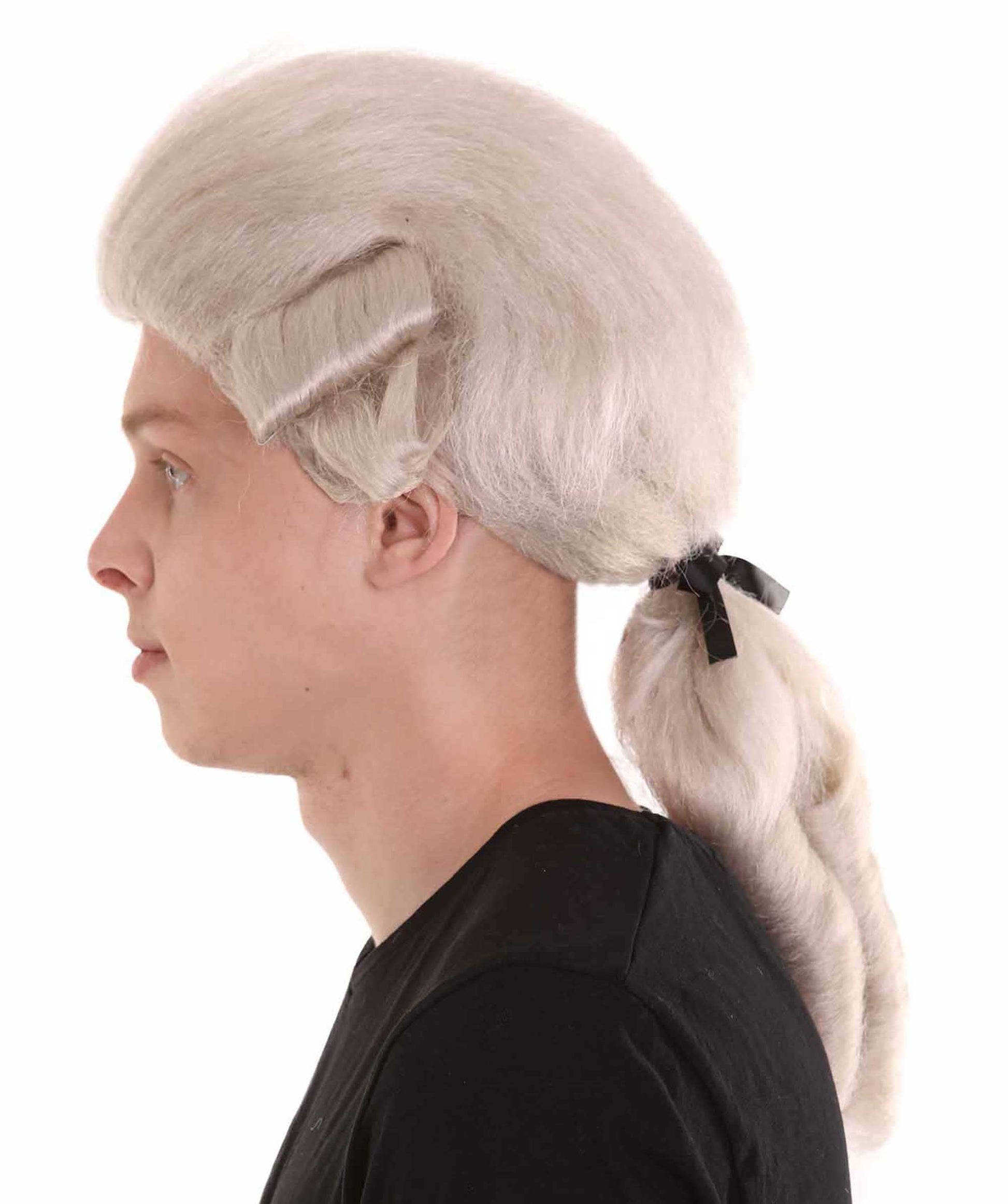 Blonde Colonial Short Men Wig 