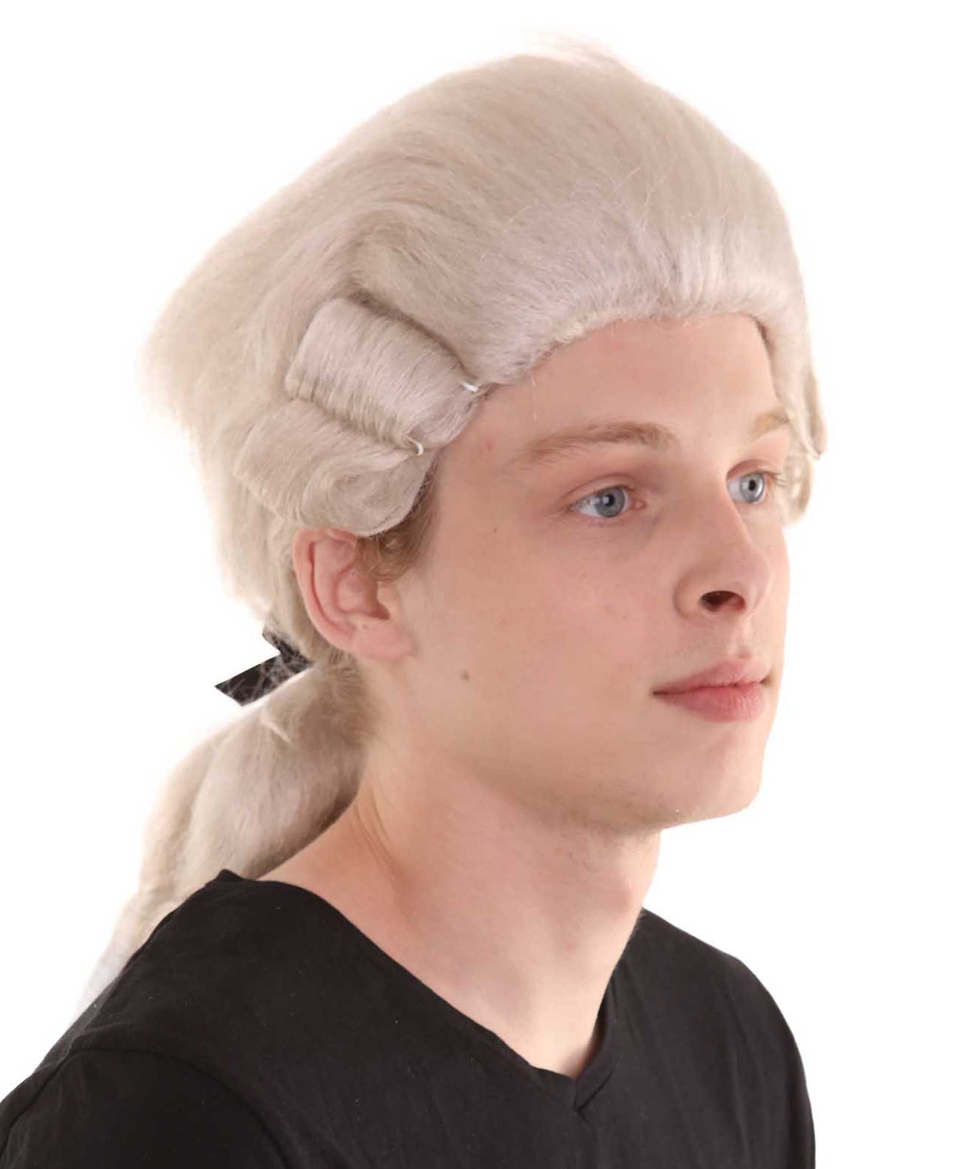 Blonde Colonial Short Men Wig 