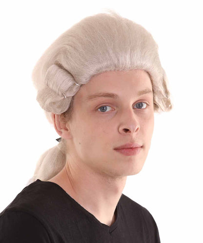 Blonde Colonial Short Men Wig 