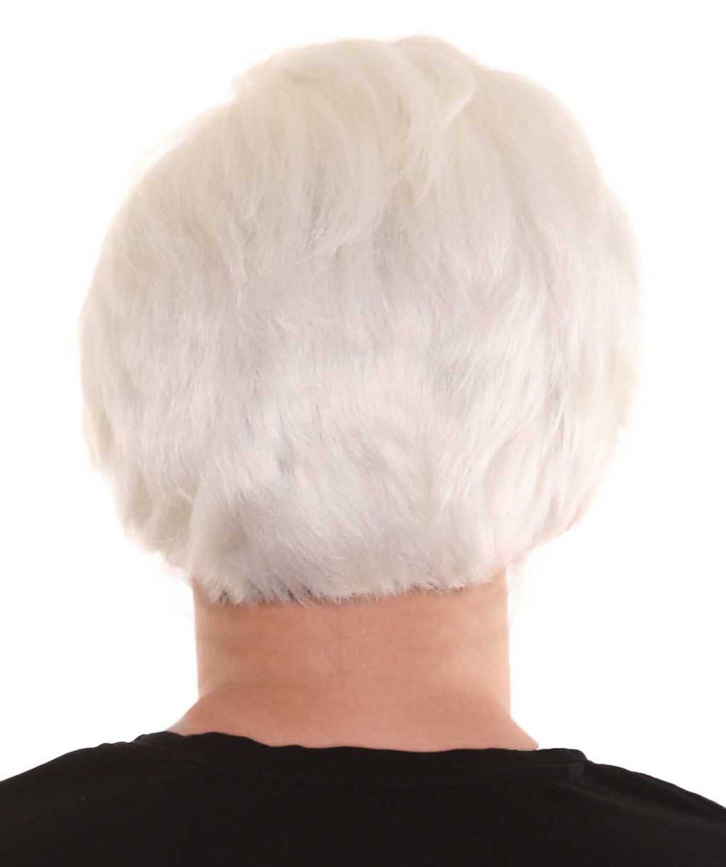 White Colonial Short Men Wig 