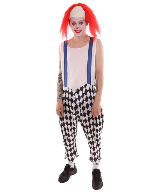 Men's Nightmare Clown Scary Costume | Multi Halloween Costume