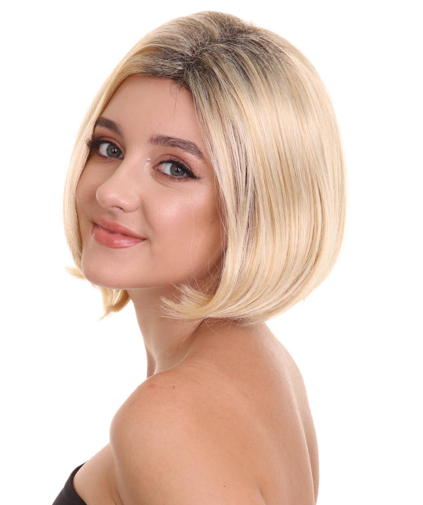 Brown SciFi Doctor Wig