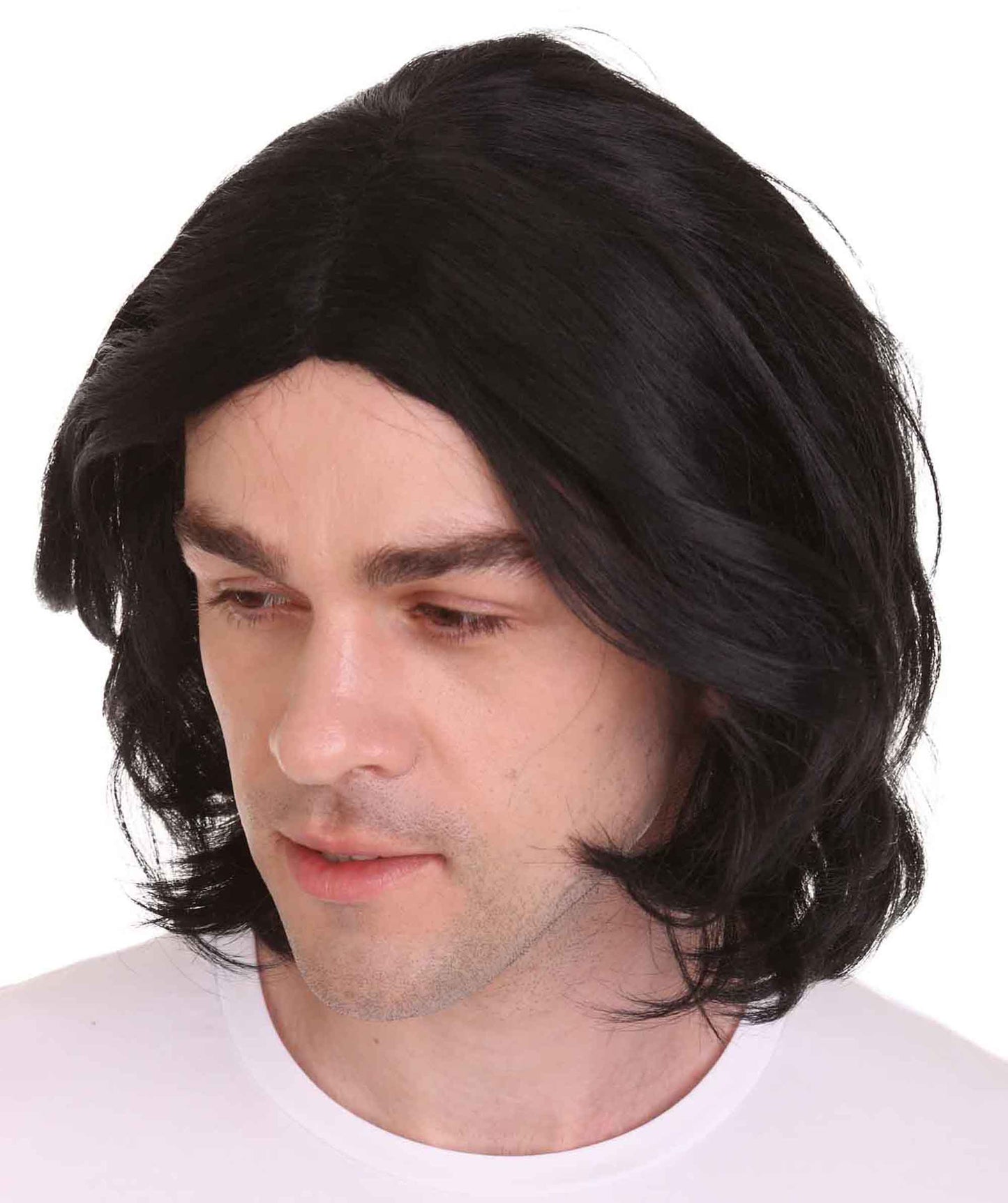 Shoulder Length Straight Snape Dark Arts Wig