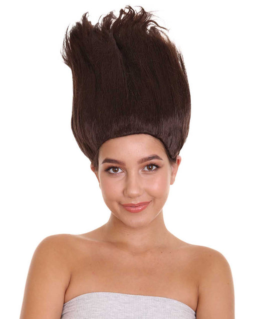 Black World Troll Wig