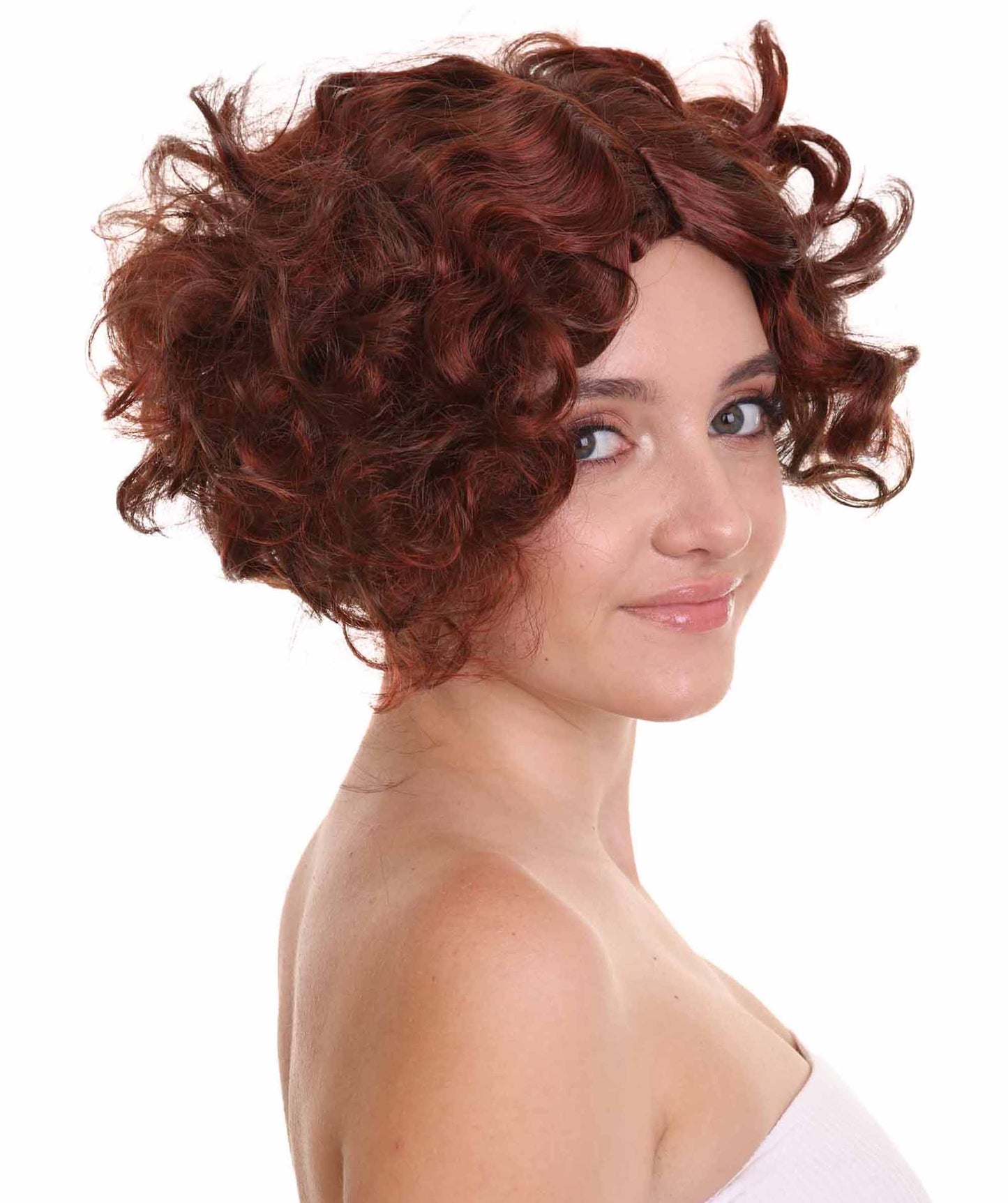 Brown Womens Peculiar Wig