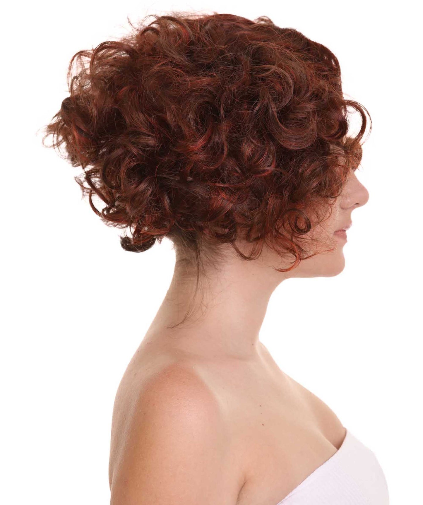 Brown Womens Peculiar Wig