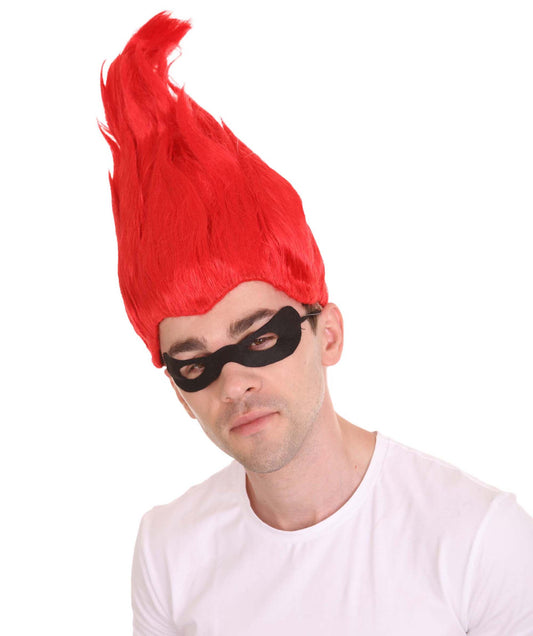 Red Superhero Family Villain Wig || Red