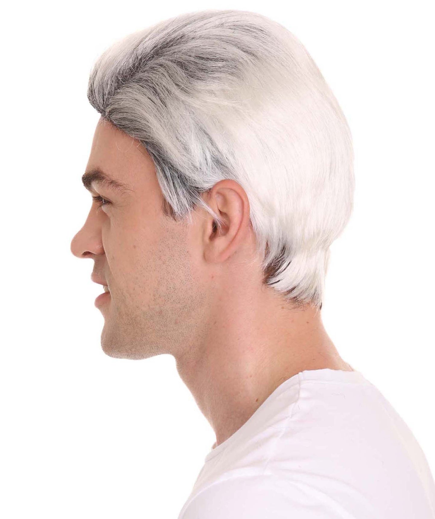 gray wigs for men