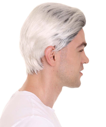 gray wigs for men