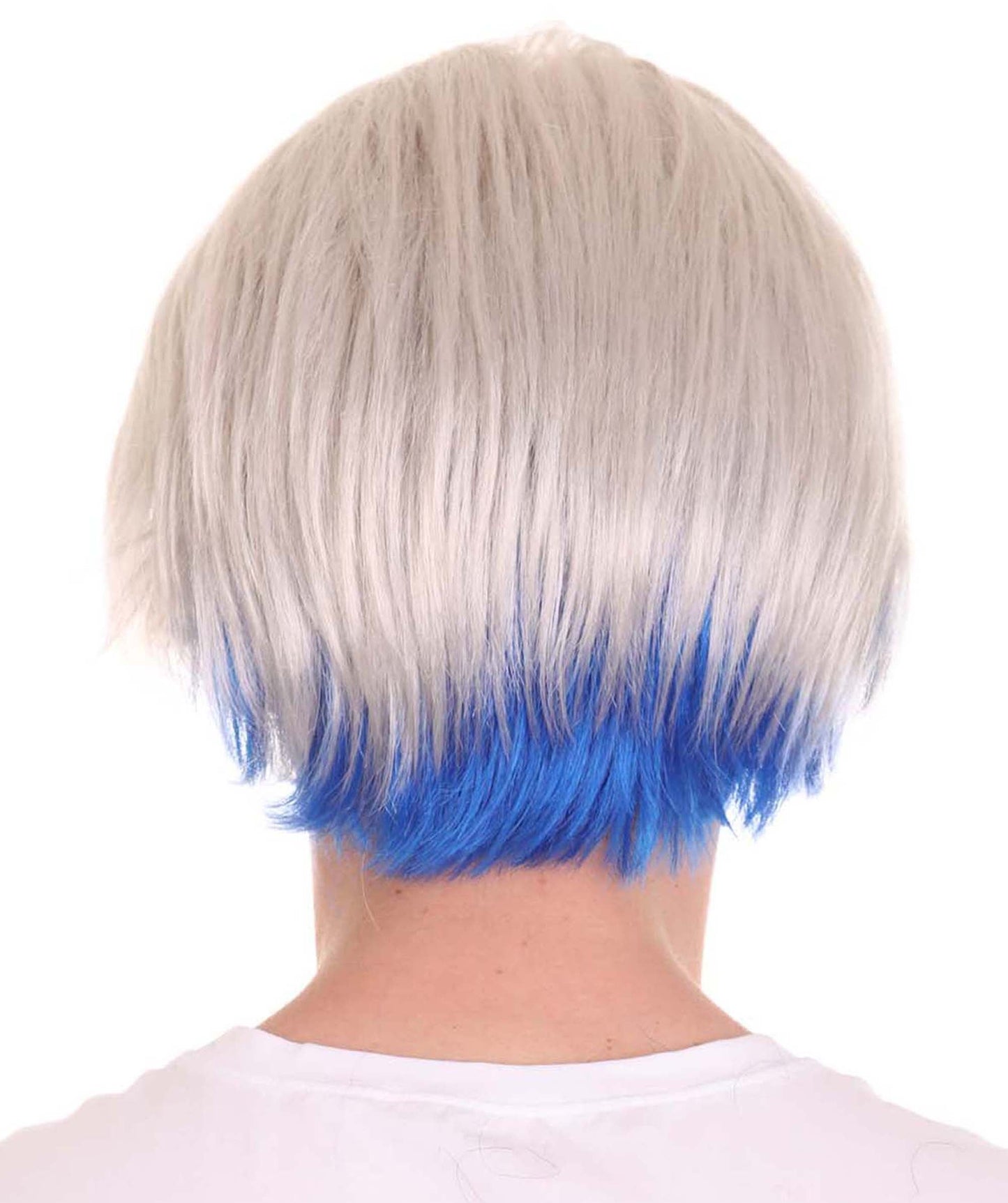 Silver Blue Wig