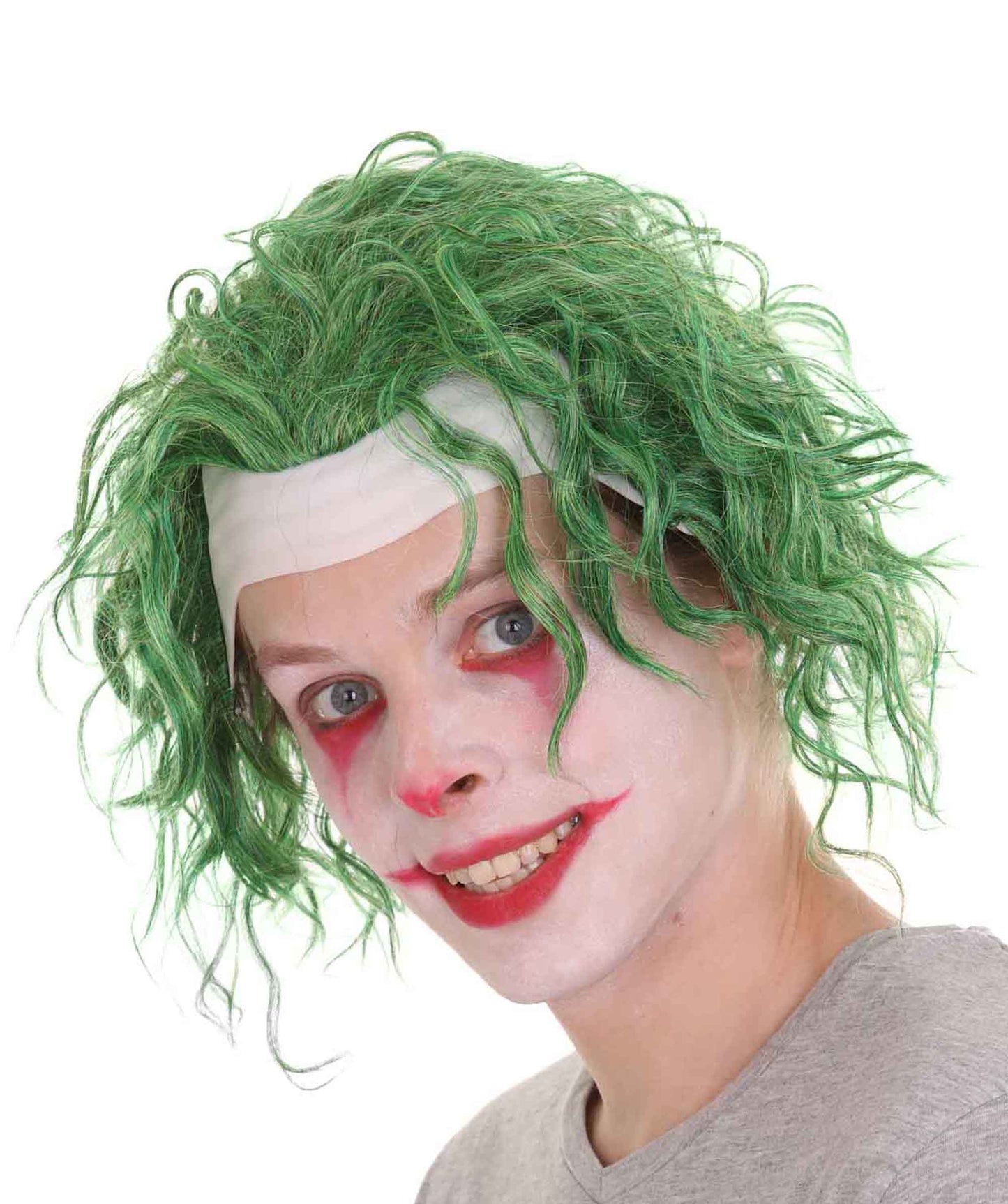 Men's TV Movie Jocker Green Wigs