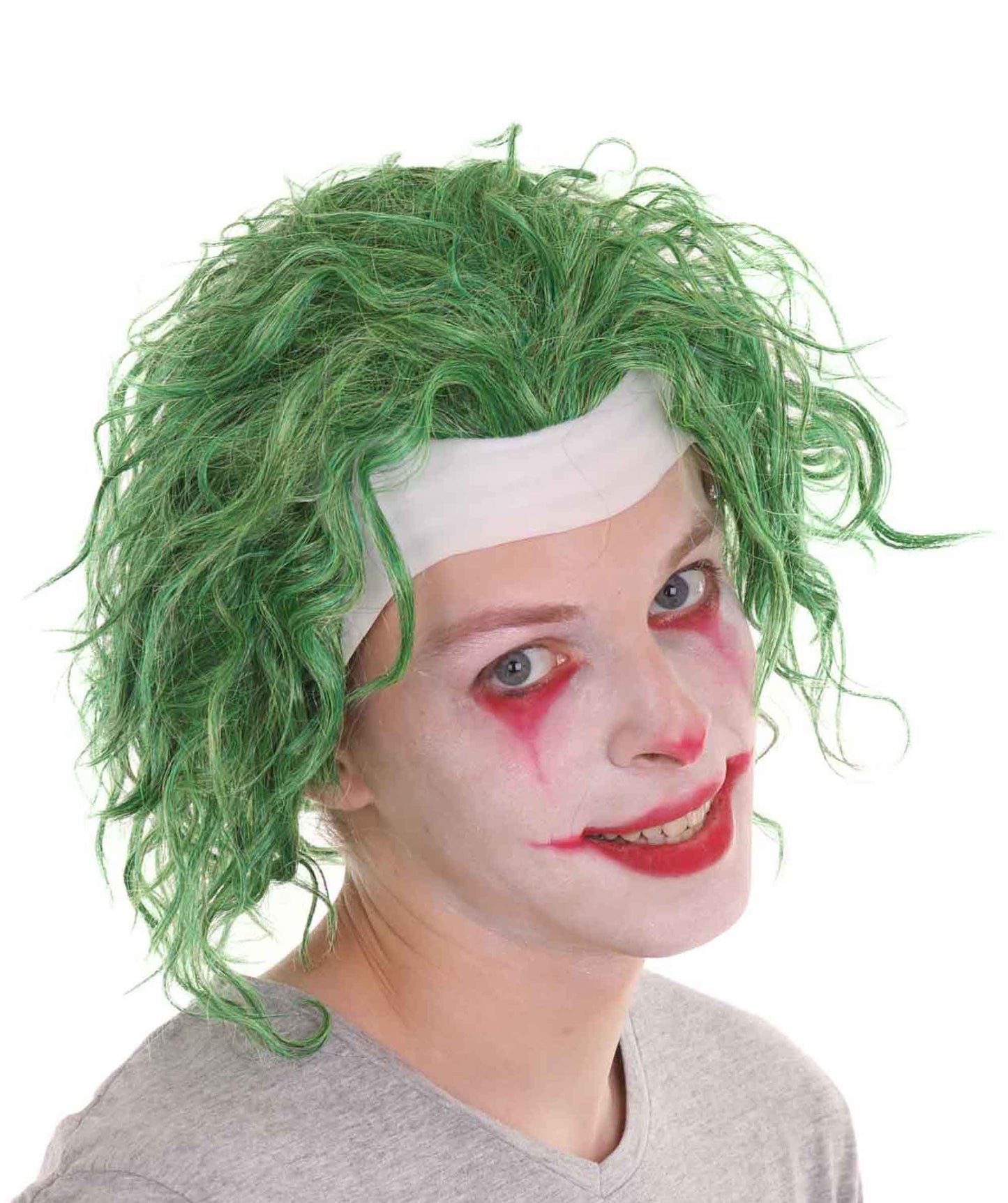 Men's TV Movie Jocker Green Wigs