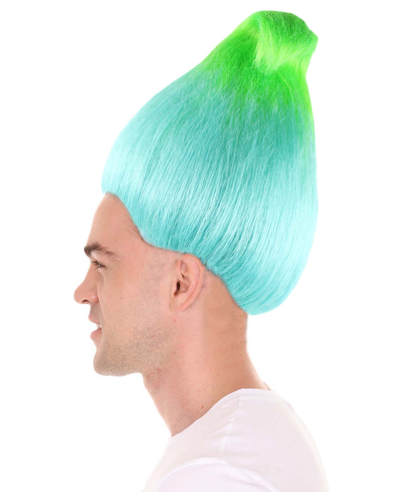 Unisex Troll Wig Collection , Assorted Colors Lots of Color Choices , Premium Breathable Capless Cap