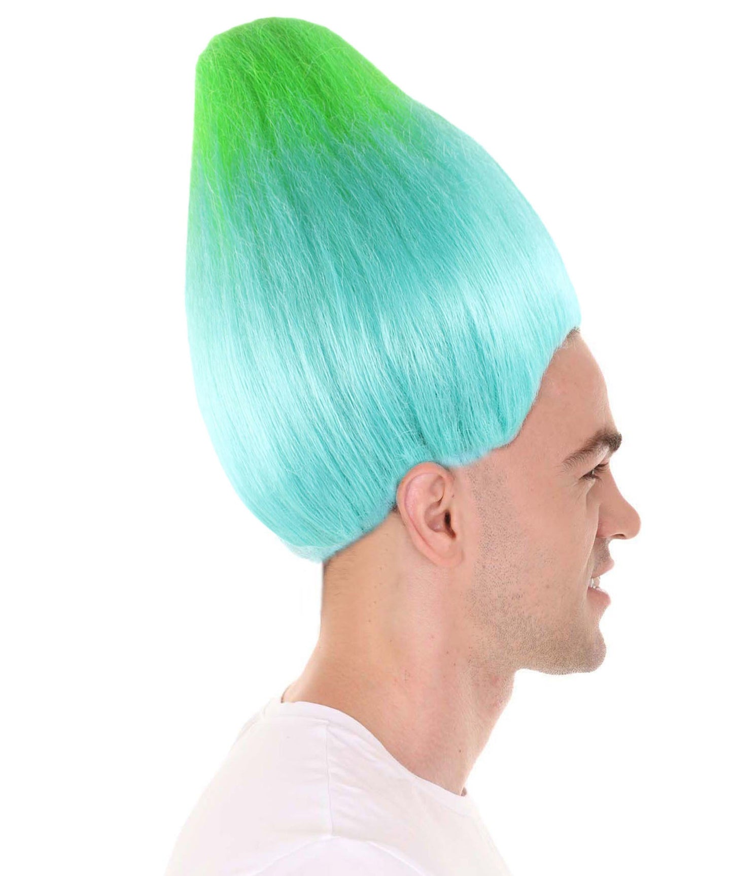 Unisex Troll Wig Collection , Assorted Colors Lots of Color Choices , Premium Breathable Capless Cap