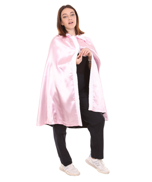 Pink/Black Queen Reversible Robe Costume
