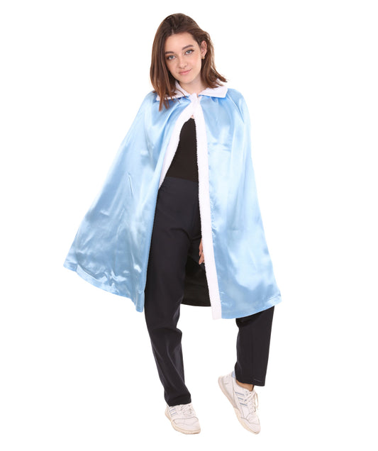 Blue/Black Queen Reversible Robe Costume