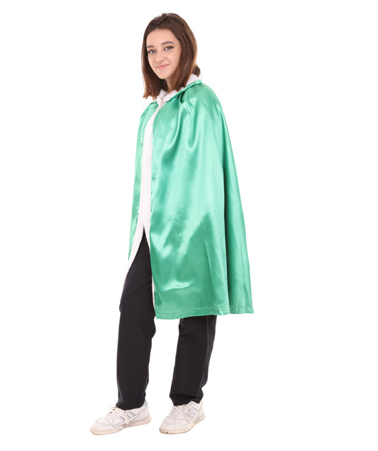 Green/Black Queen Reversible Robe Costume