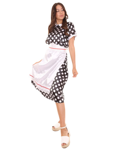 Housewife Lucy Polka Dot Costume