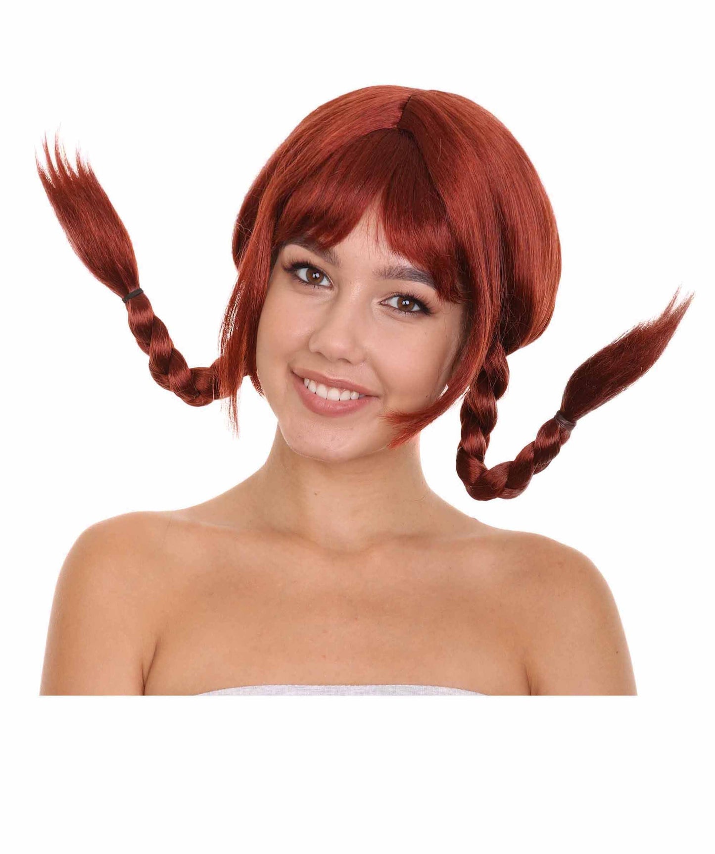 Dark Auburn Bavarian Girl Women's Wig