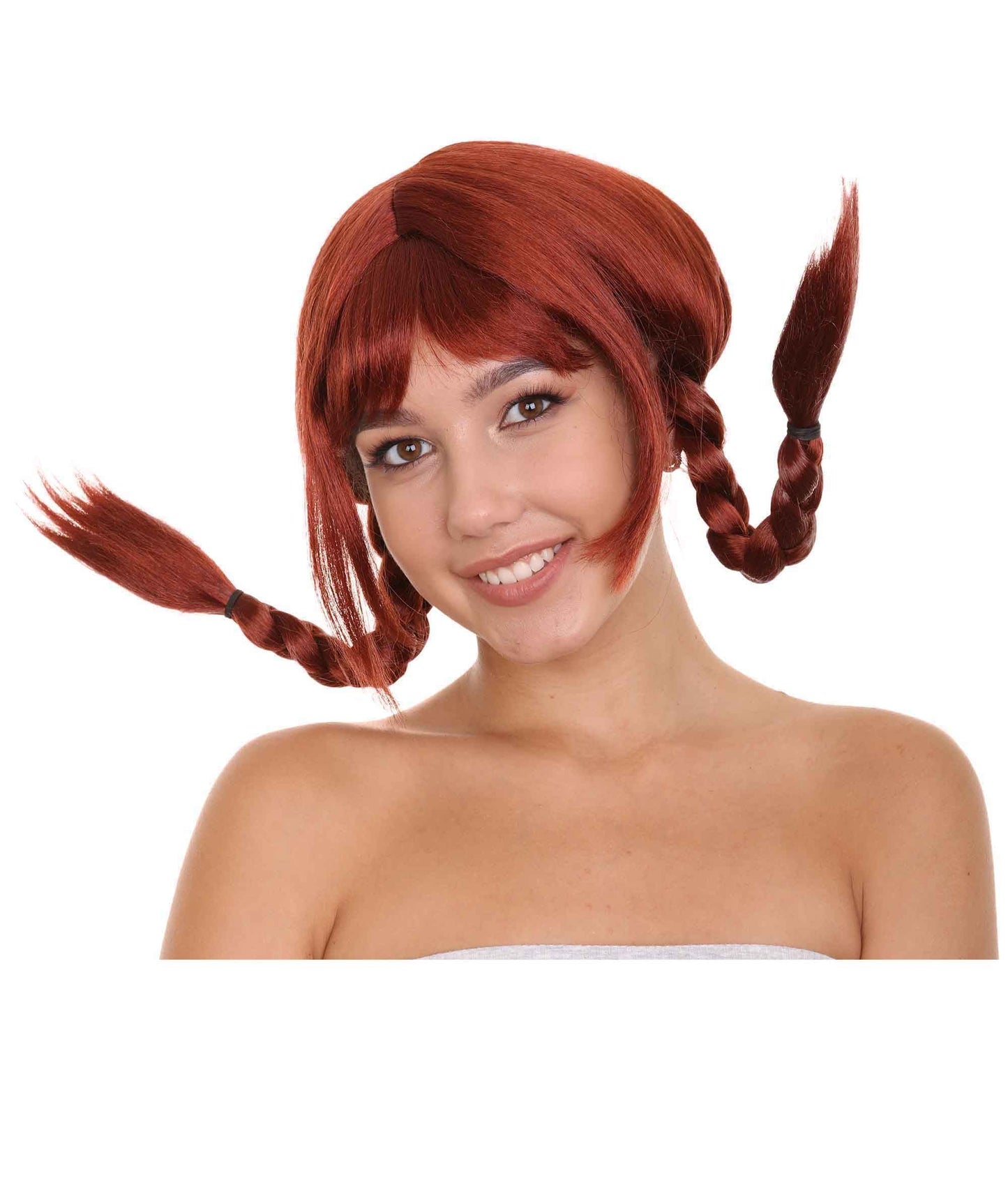 Dark Auburn Bavarian Girl Women's Wig