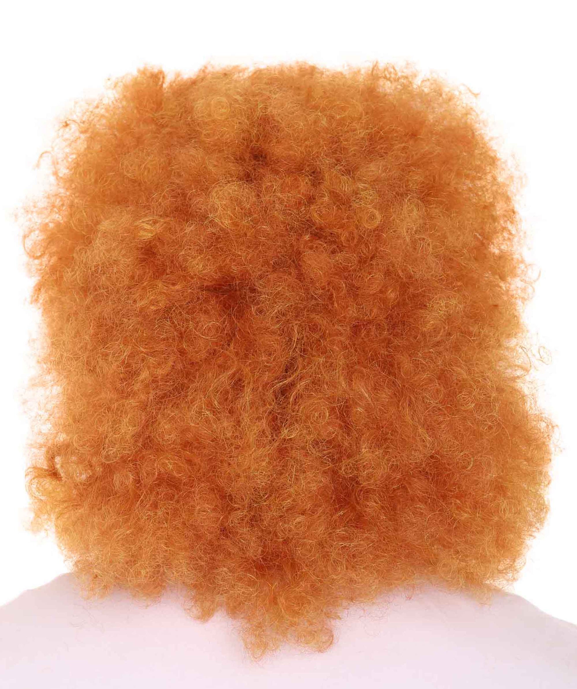 Orange Afro Wig