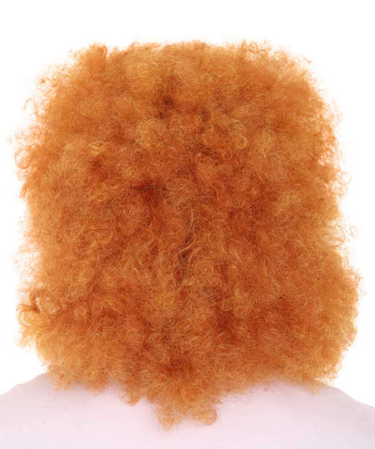 Orange Afro Wig