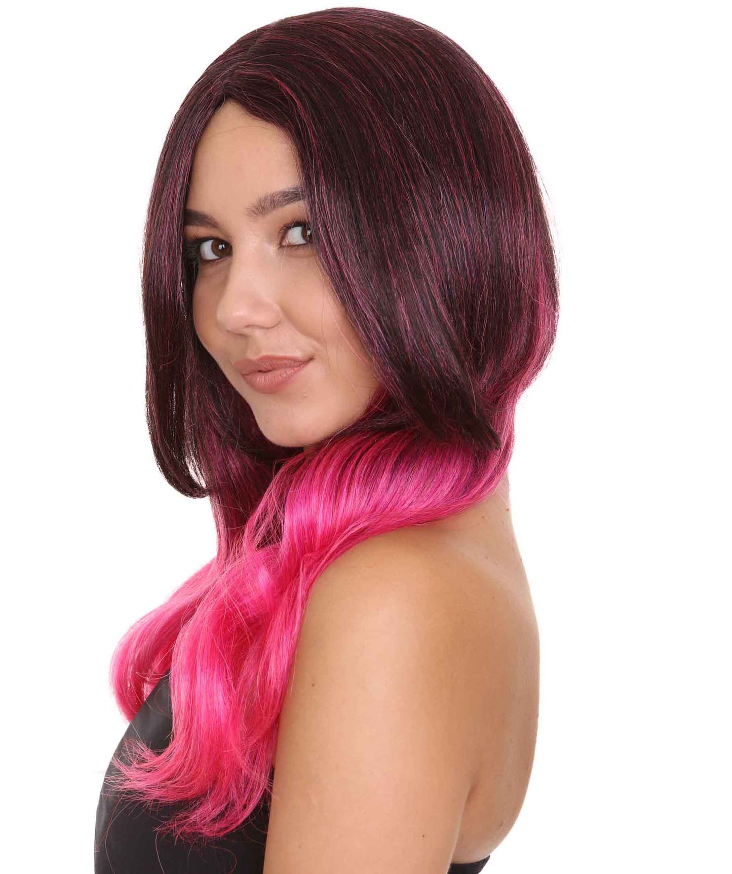 Fictional Galaxy Breathable Capless Designed Wig, Multi-color  Wig, Premium Breathable Capless Cap