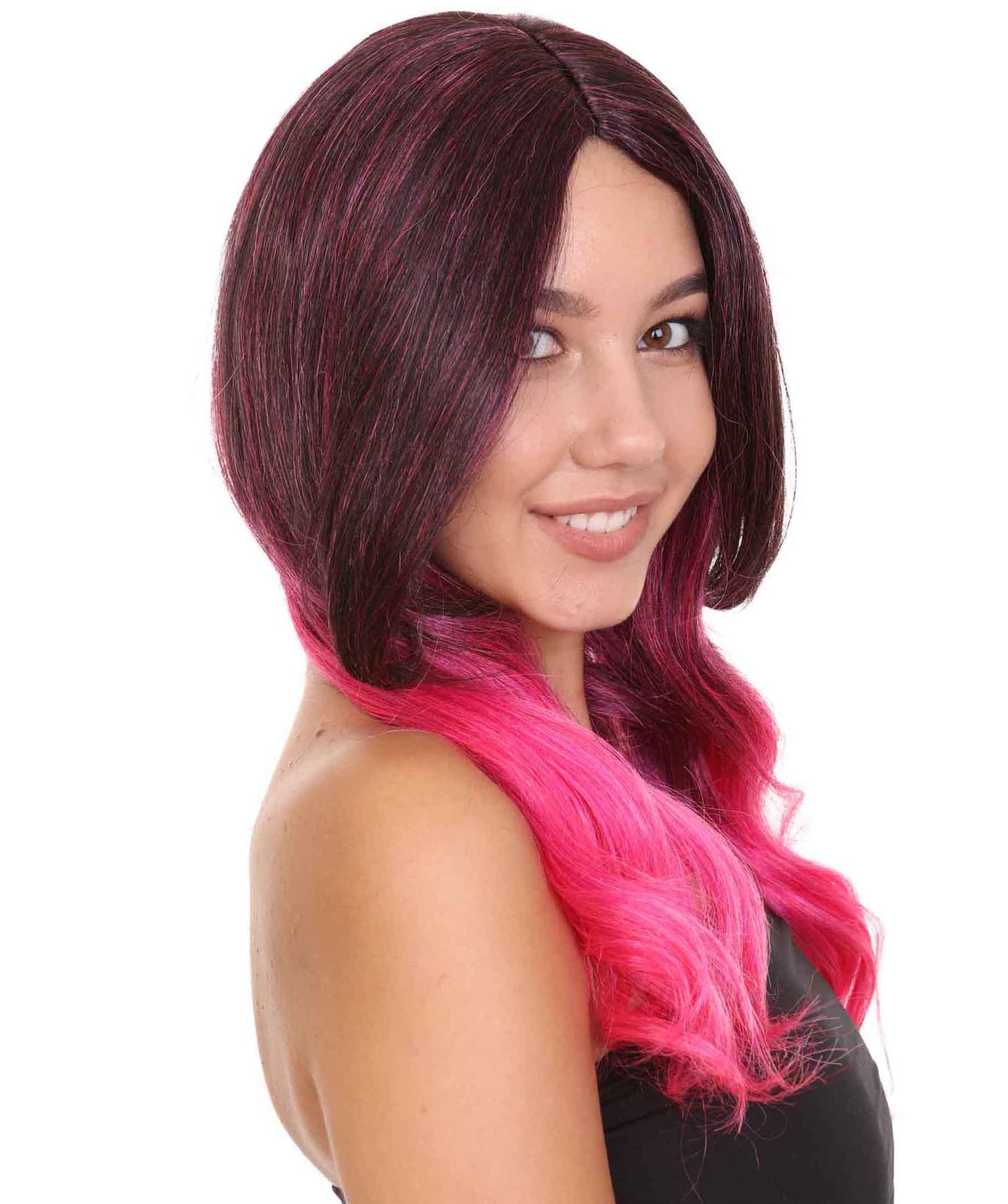 Fictional Galaxy Breathable Capless Designed Wig, Multi-color  Wig, Premium Breathable Capless Cap