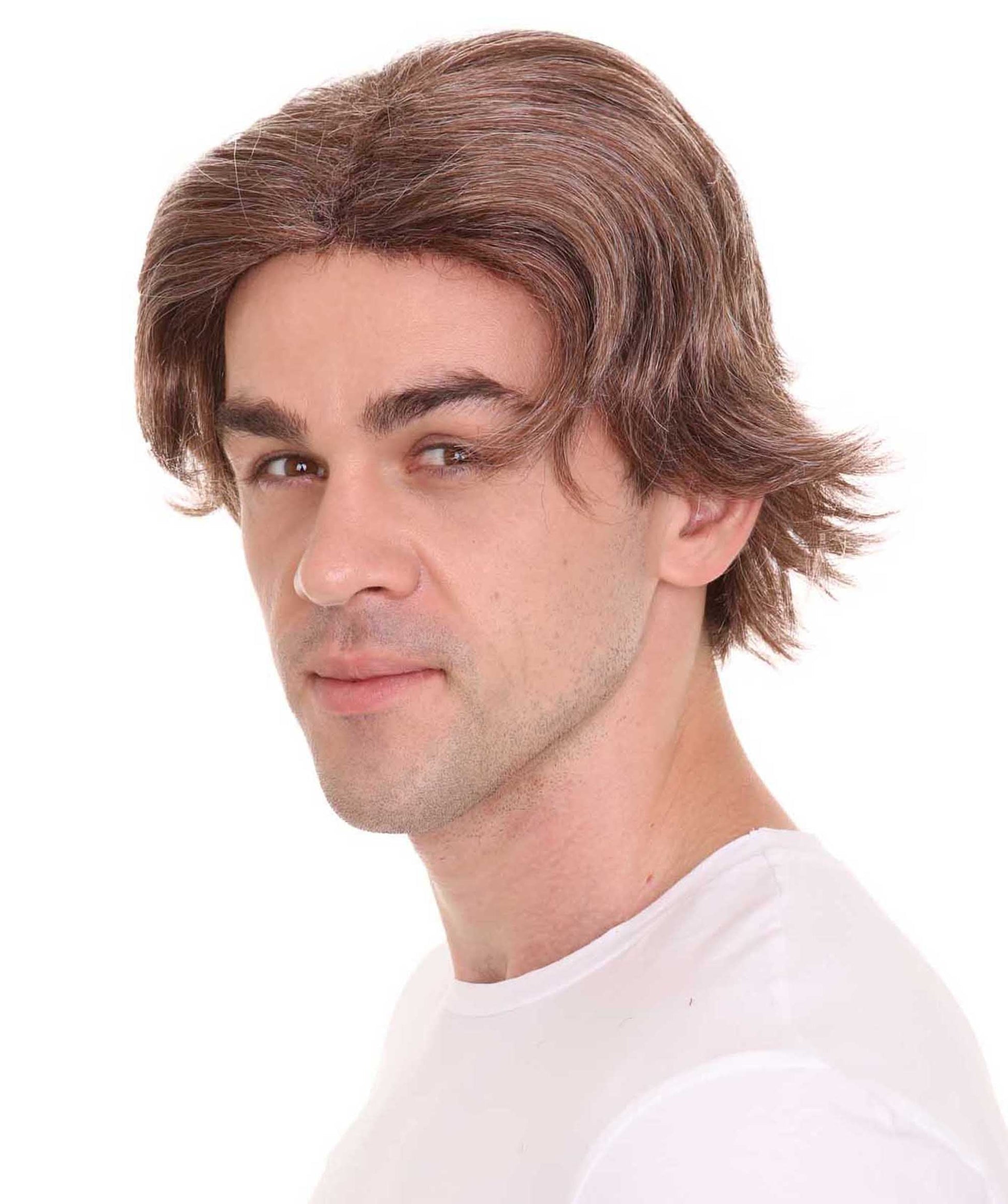 Stars Movie Men's Brown Wig