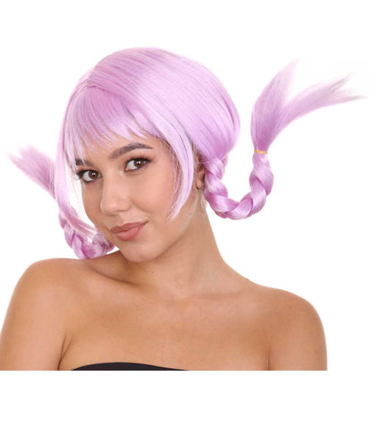 Lt Purple Bavarian Girl Women's Wig