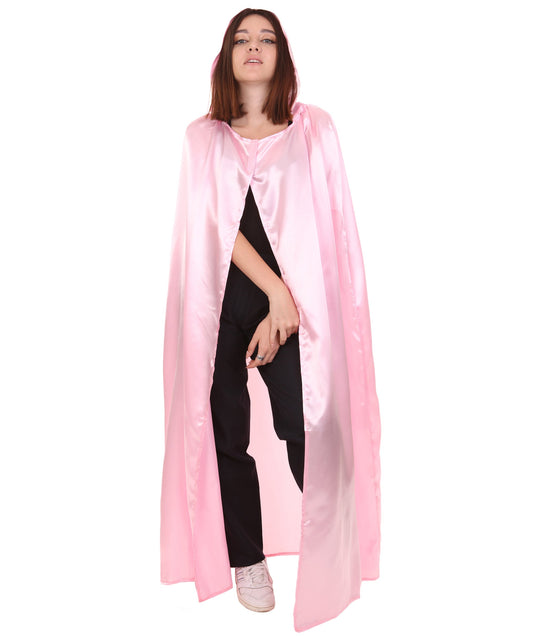 Pink Hooded Cape Costume