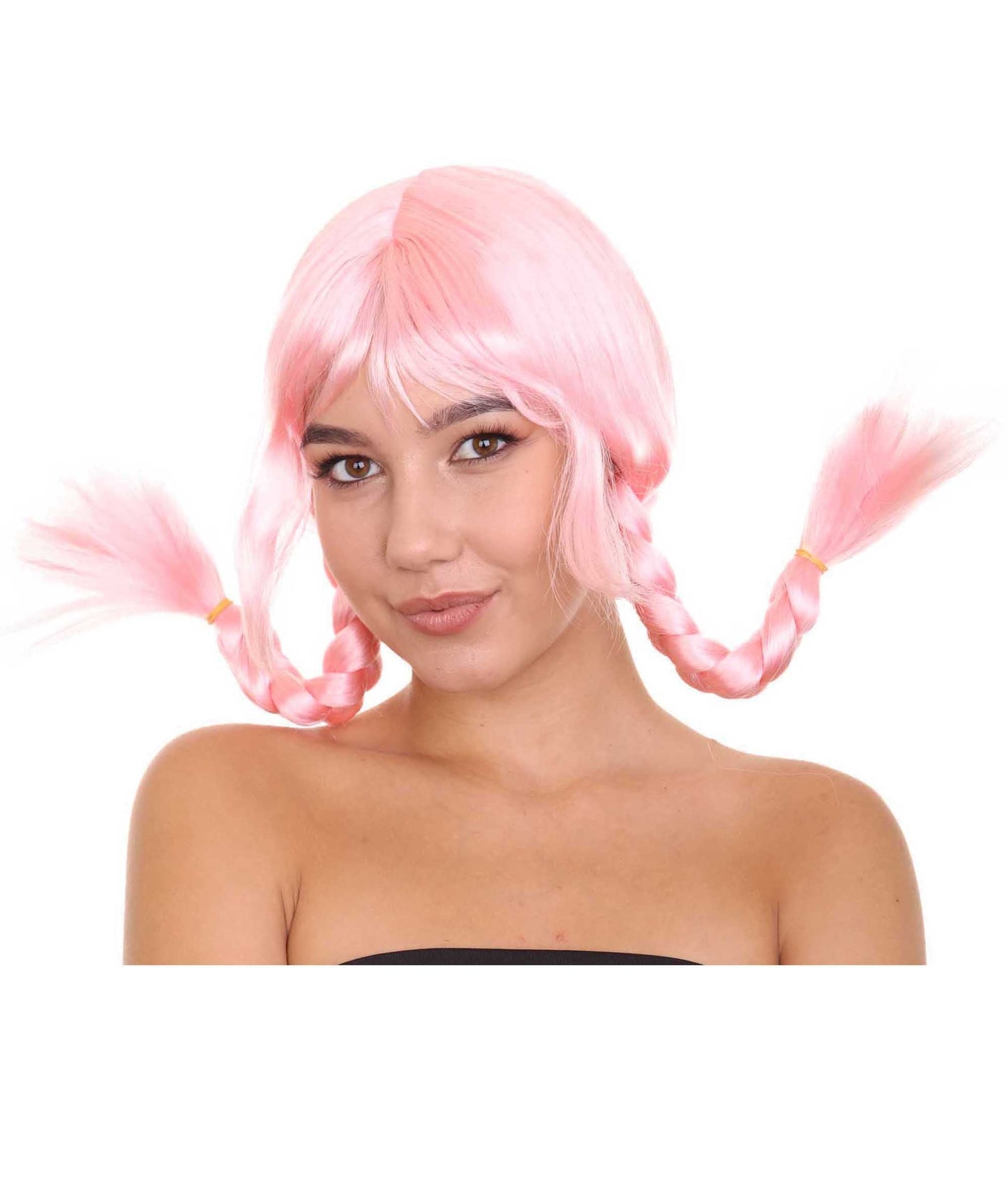 Lt Pink Bavarian Girl Women's Wig