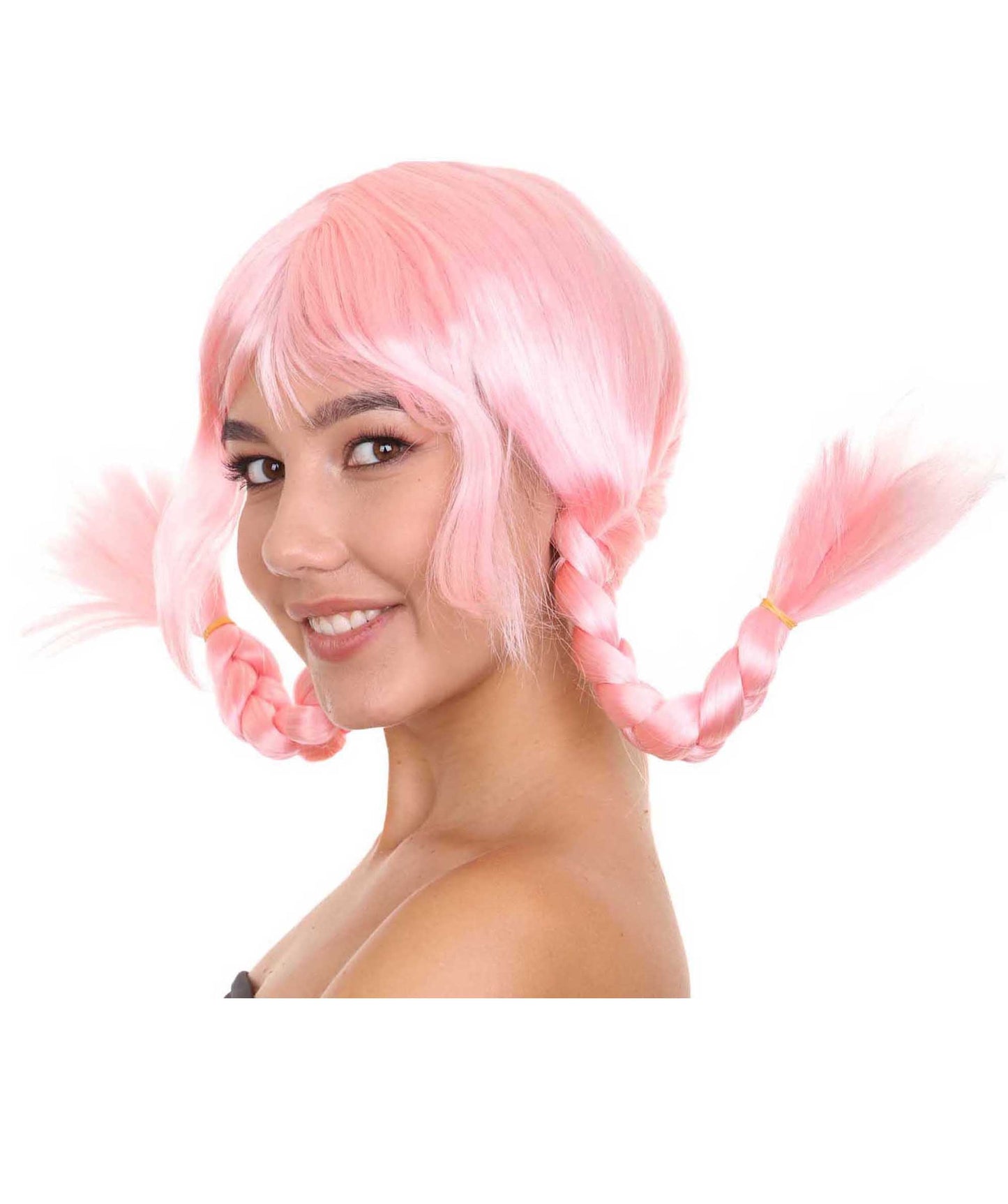 Lt Pink Bavarian Girl Women's Wig