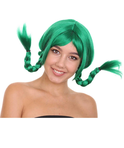 Green Bavarian Girl Women's Wig