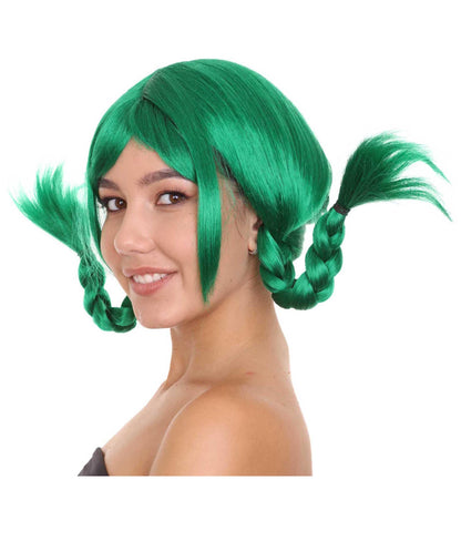 Green Bavarian Girl Women's Wig