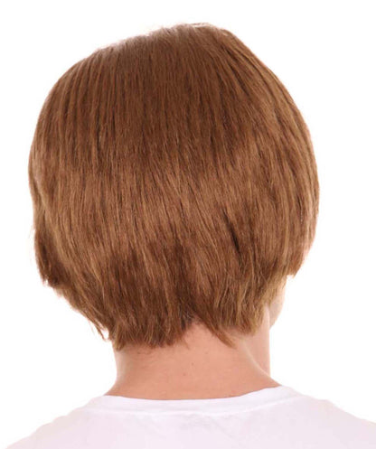 Boy Band Wig | Brown Vintage Wigs | Premium Breathable Capless Cap