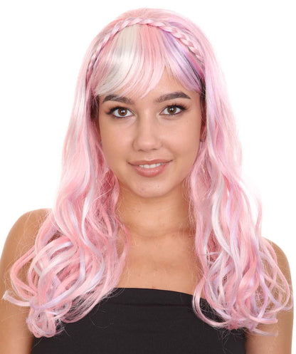 Pink and Purple Ombre Wig