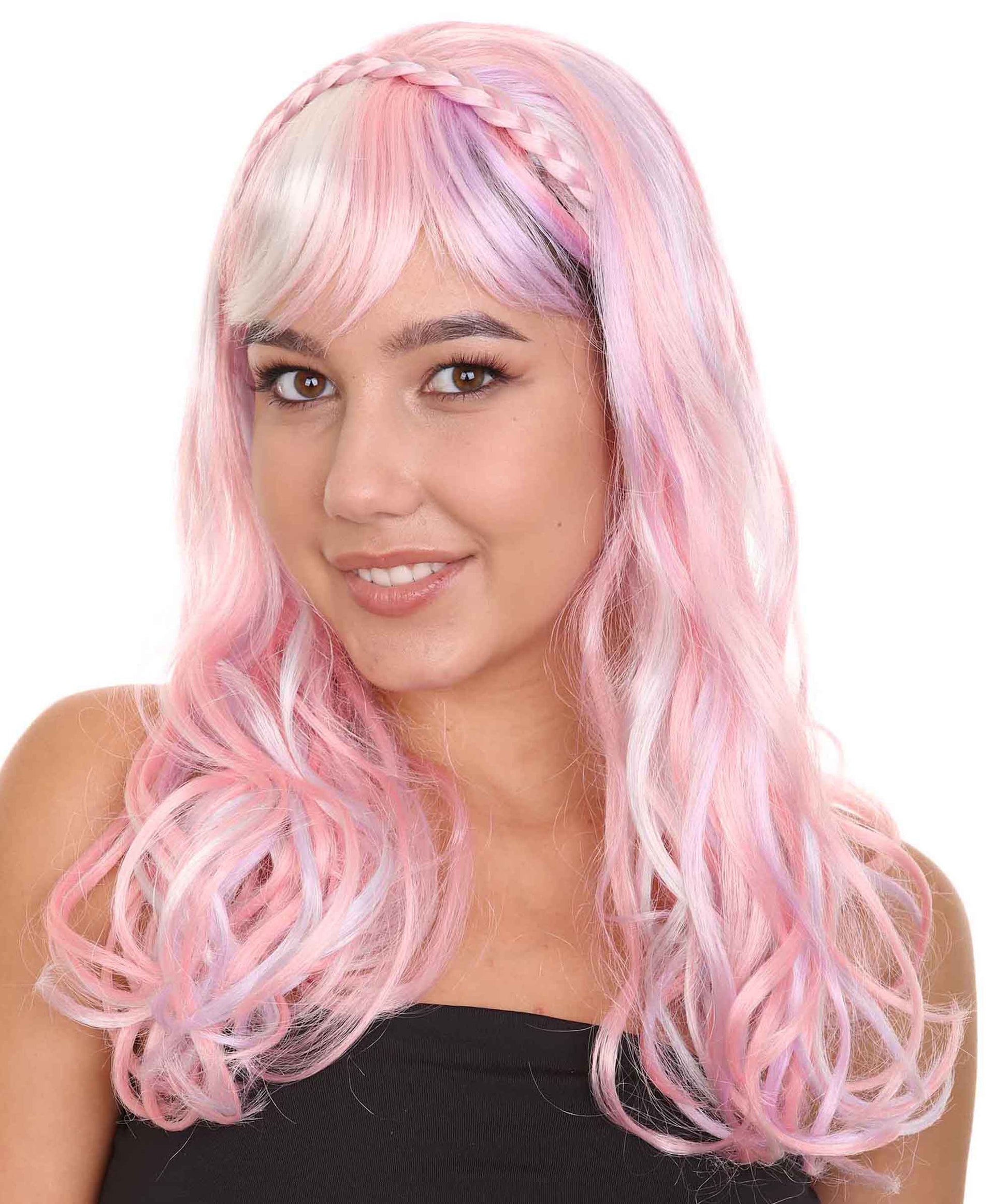 Pink and Purple Ombre Wig