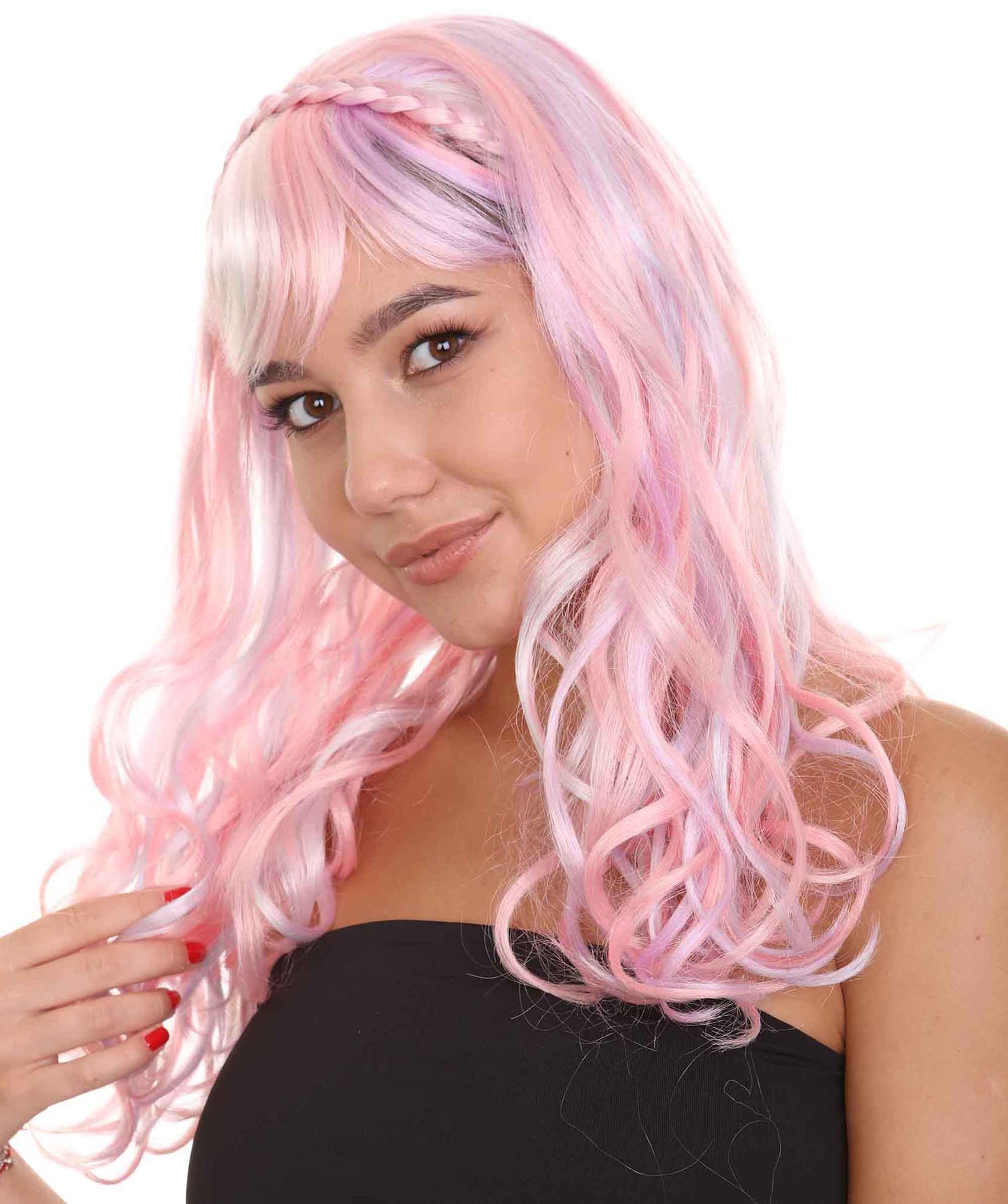 Pink and Purple Ombre Wig