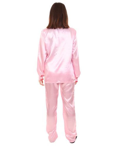 Light Pink Chinese Traditional Kung Fu Costume