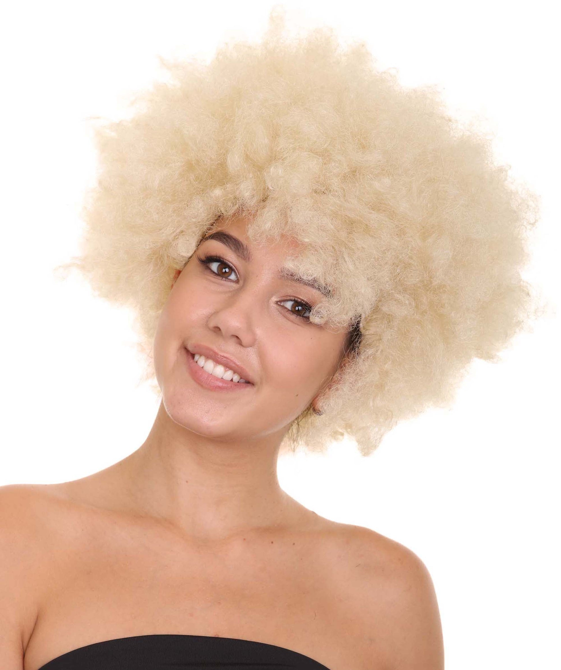 Light Blonde best unisex afro wigs