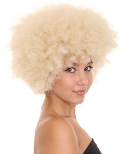 Light Blonde best unisex afro wigs