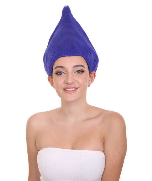 Dark Blue Cosplay Trolls Style Wigs
