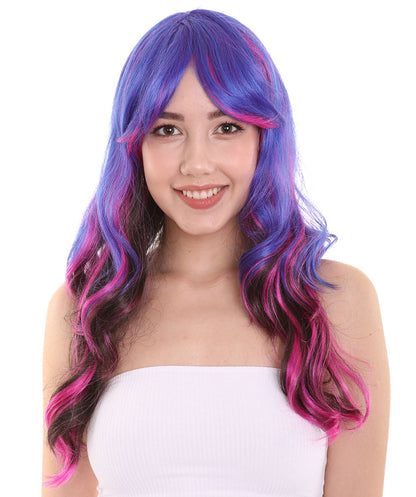 Fantasy Long Wavy Colorful Wig