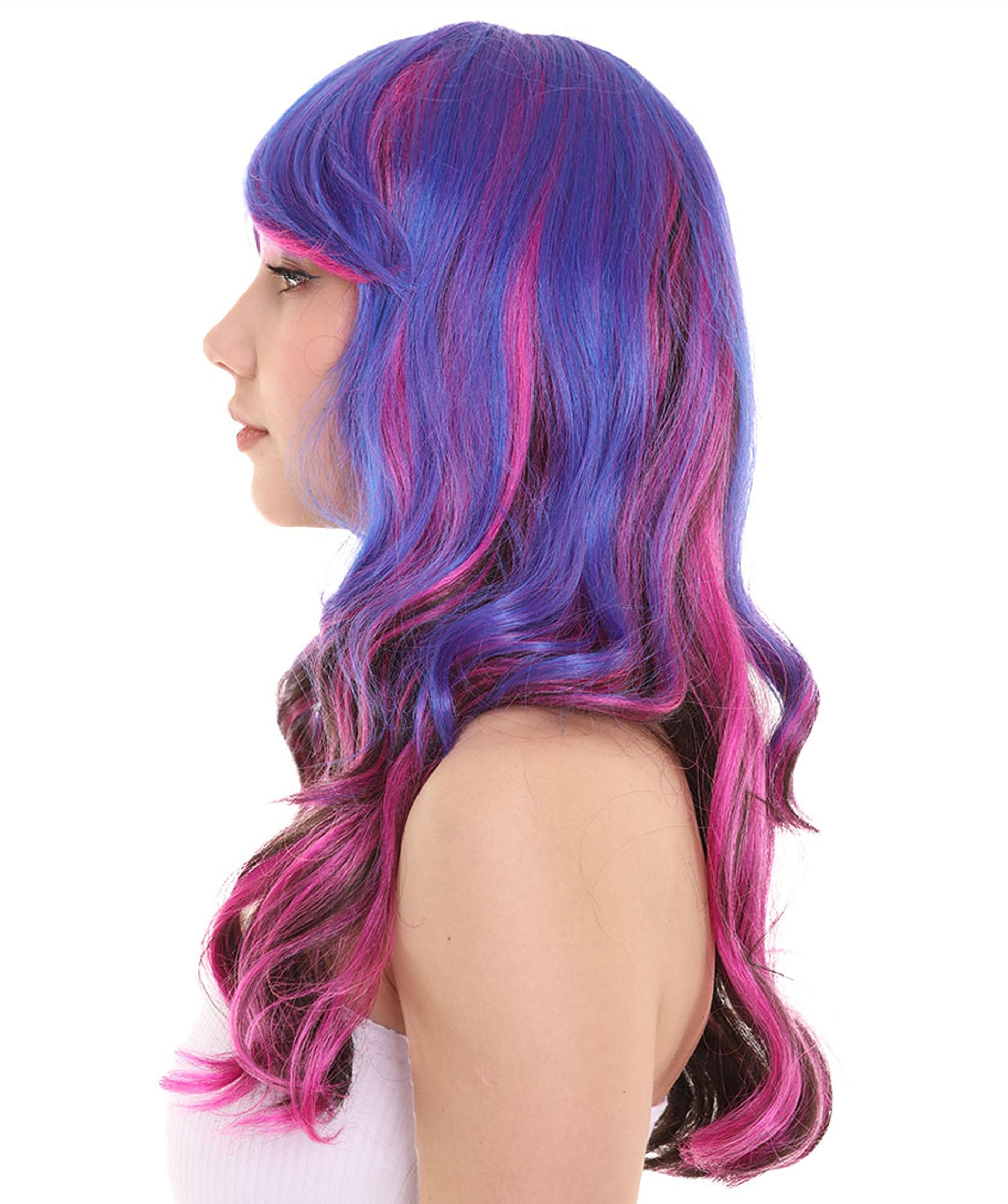 Fantasy Long Wavy Colorful Wig