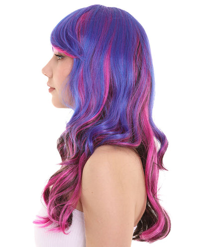 Fantasy Long Wavy Colorful Wig