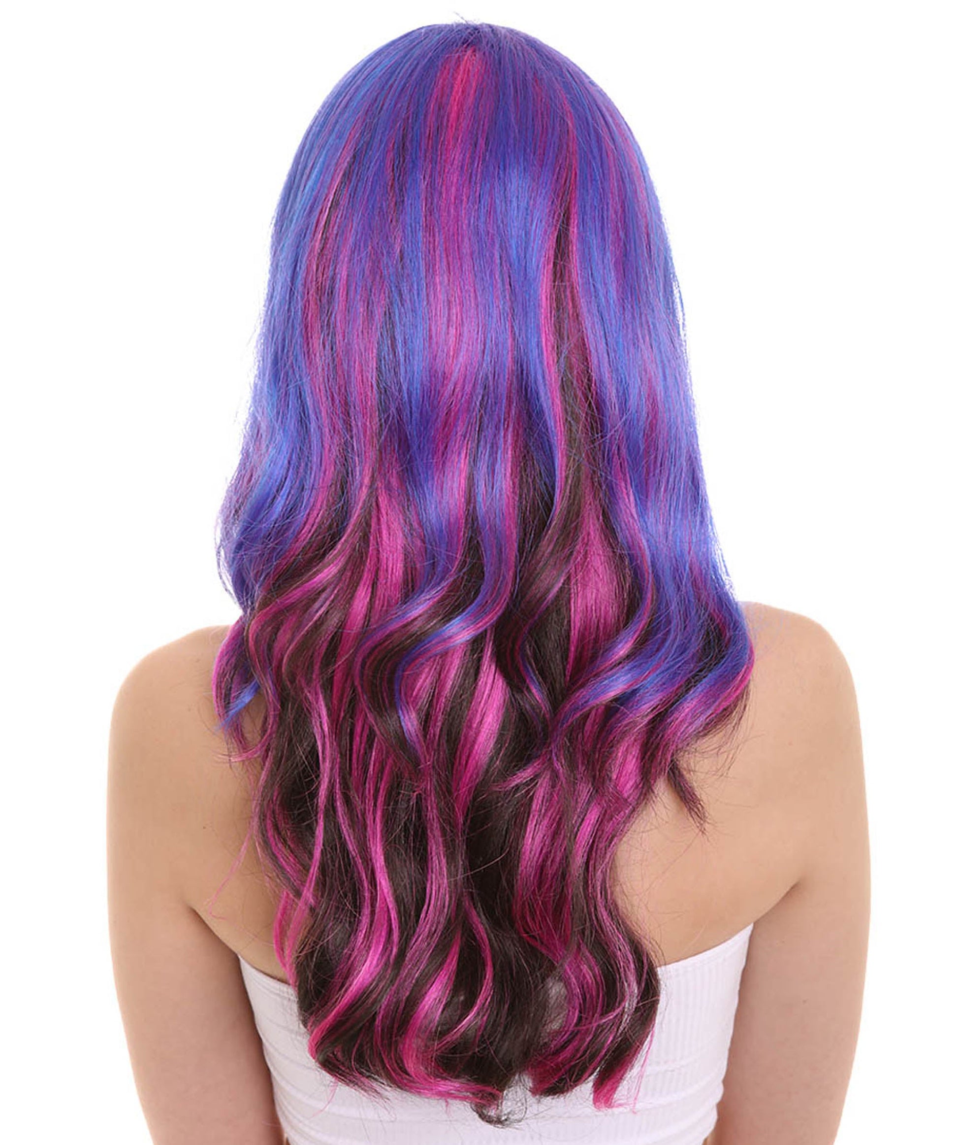 Fantasy Long Wavy Colorful Wig