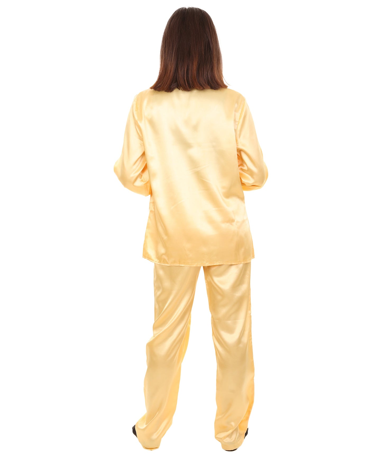 Light Gold Chinese Traditional Kung Fu Costume 